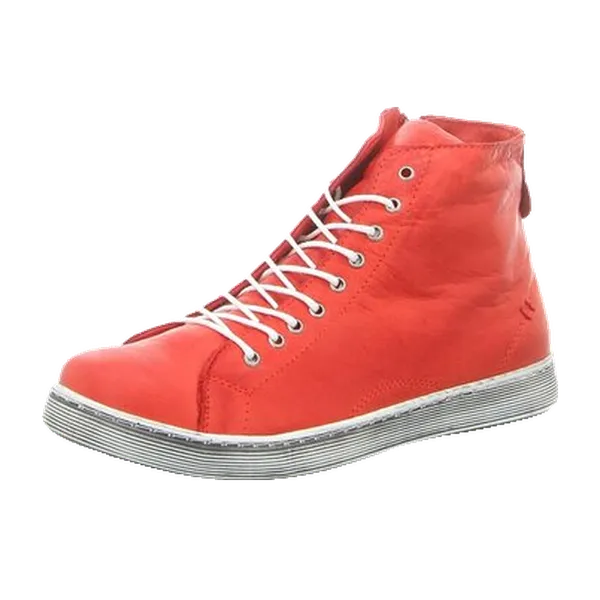 Andrea Conti Hoge Sneakers Rood, vergelijk prijzen bij 1 winkel