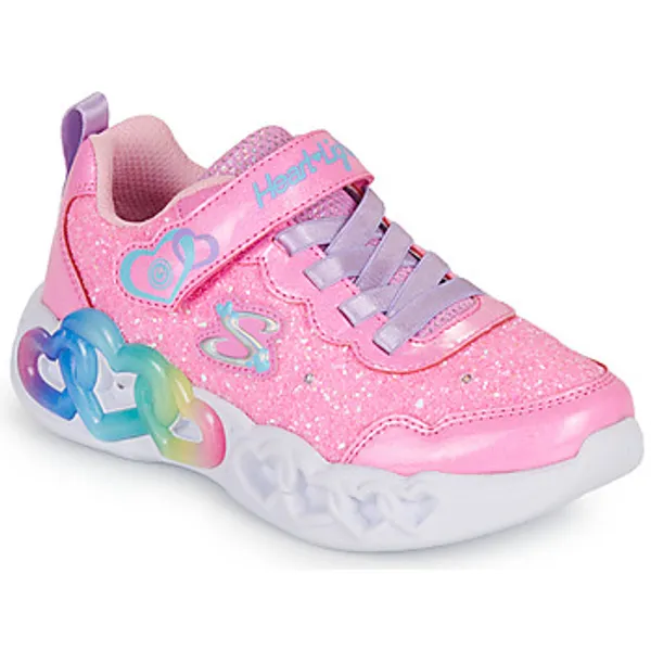 Skechers Lage Sneakers  INFINITE HEART LIGHTS Roze