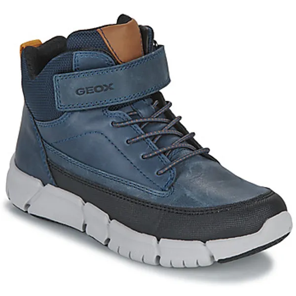 Geox Hoge Sneakers  J FLEXYPER BOY Blauw