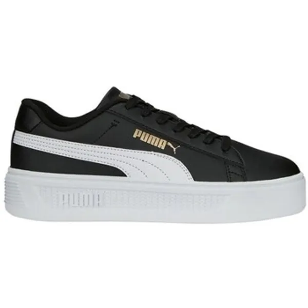 PUMA Lage Sneakers  Smash Platform V3 Zwart