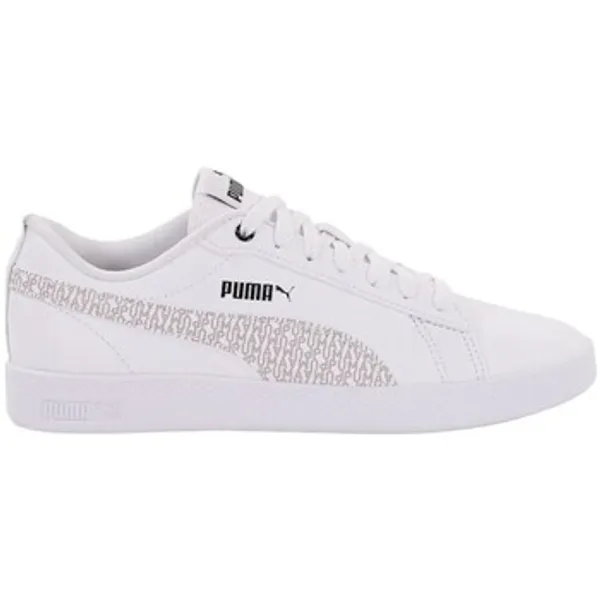 PUMA Lage Sneakers  Smash V2 L Wit