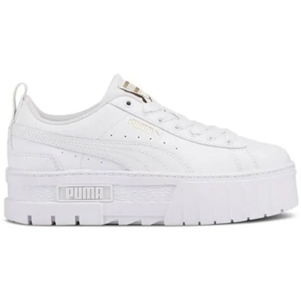 PUMA Lage Sneakers  Mayze Lth JR Wit