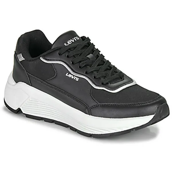 Levi's Lage Sneakers Levis WING Zwart