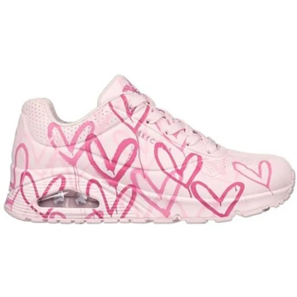Skechers Lage Sneakers  Spread The Love Roze