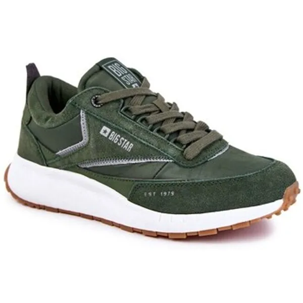 Big Star Lage Sneakers  KK174020 Groen — vergelijk prijzen bij 1 winkel