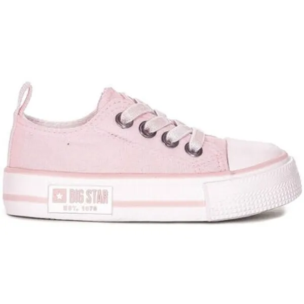 Big Star Lage Sneakers  KK374072 Roze — vergelijk prijzen bij 1 winkel