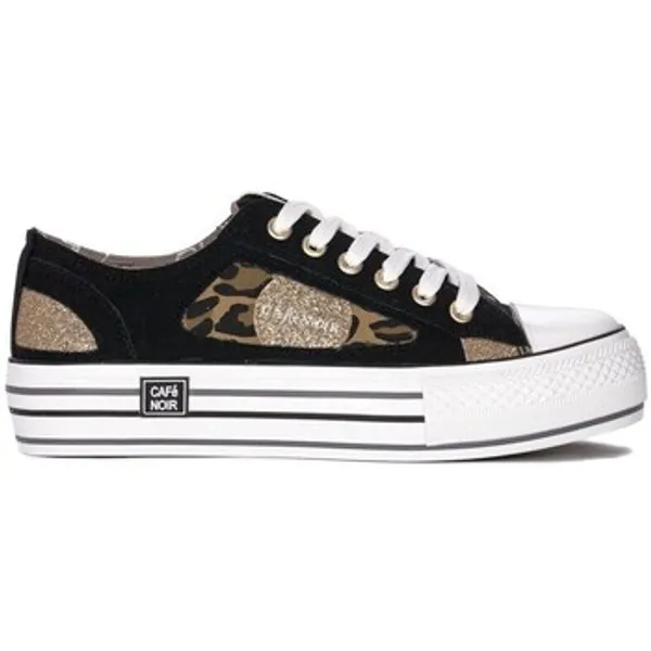 Café Noir Lage Sneakers  DM9507 Zwart