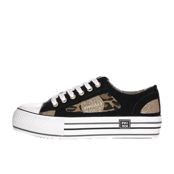 Café Noir Lage Sneakers Zwart, vergelijk prijzen bij 1 winkel