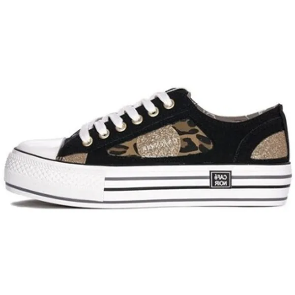 Café Noir Lage Sneakers Zwart, foto 2 van 2