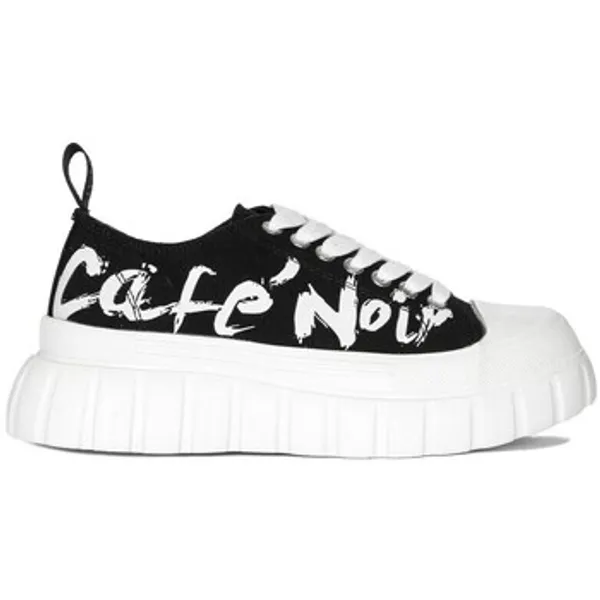 Café Noir Lage Sneakers  DG9320 Zwart
