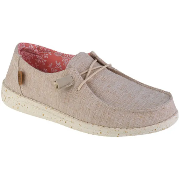HEYDUDE Lage Sneakers  Wendy Chambray Beige