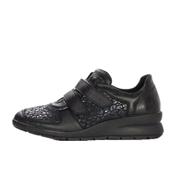 Rieker Lage Sneakers Zwart, vergelijk prijzen bij 1 winkel