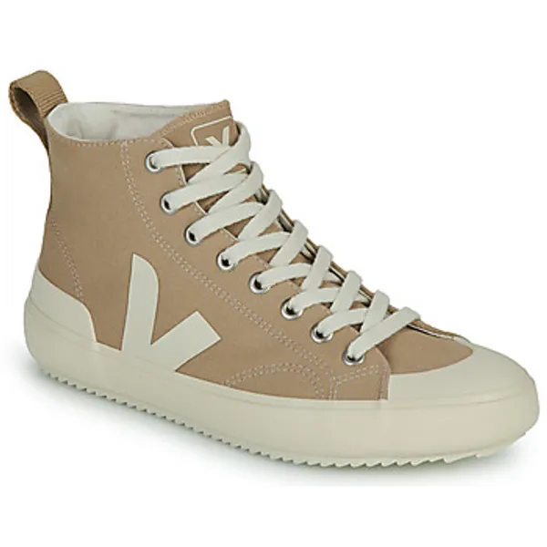 Veja Hoge Sneakers  NOVA HIGH CANVAS Beige