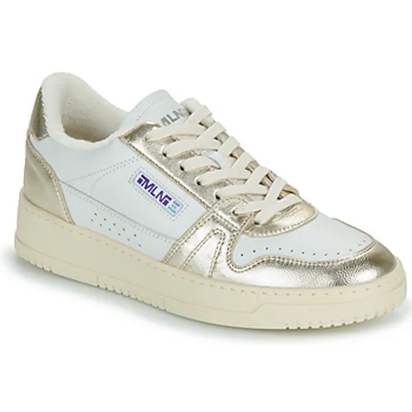 Meline Lage Sneakers  DB70-P9024 Wit