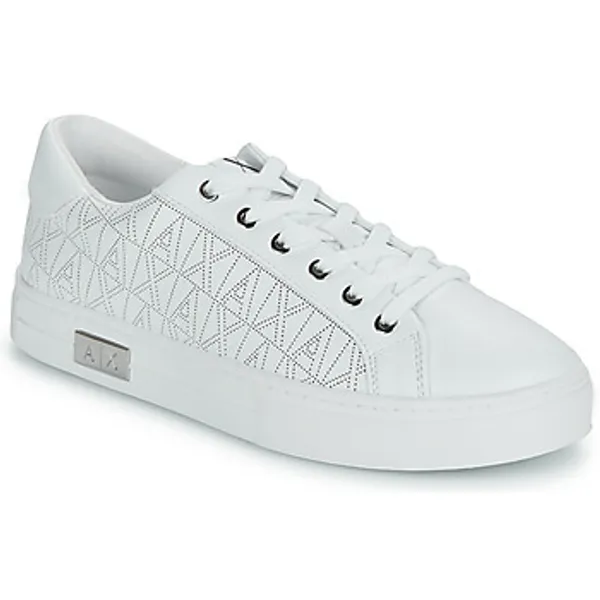 Armani Exchange Lage Sneakers  XDX142 Wit