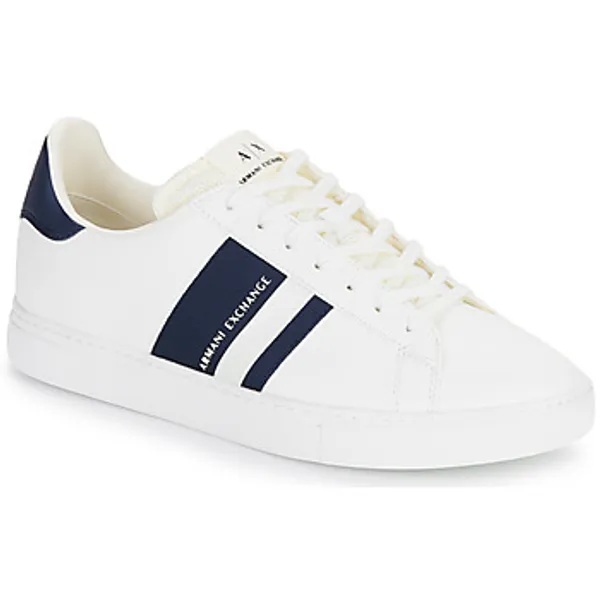 Armani Exchange Lage Sneakers  XUX173 Wit