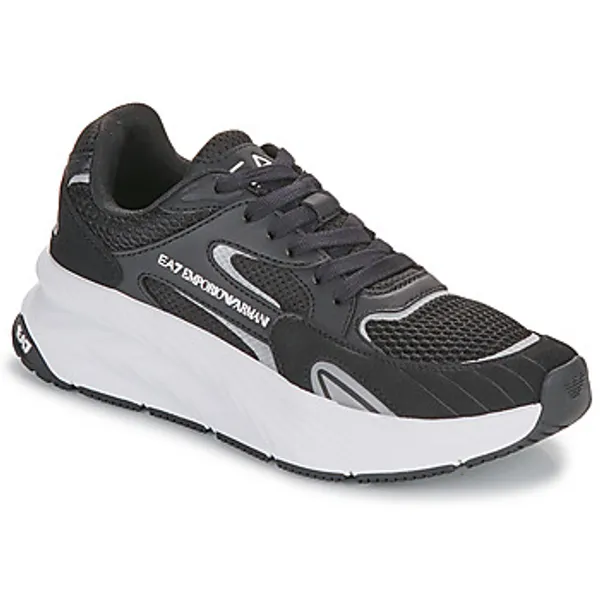 Emporio Armani EA7 Lage Sneakers  CRUSHER SONIC MIX Zwart