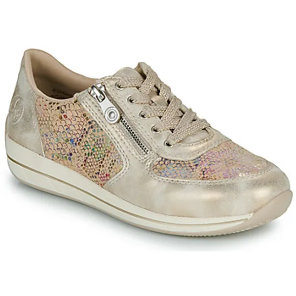 Rieker Lage Sneakers  N1112 Goud