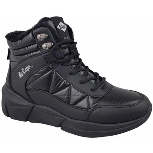 Lee Cooper Hoge Sneakers  LCJ23441984 Zwart — vergelijk prijzen bij 1 winkel