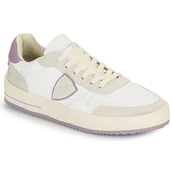 Philippe Model Lage Sneakers  NICE LOW WOMAN Wit