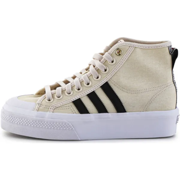 adidas Nizza Platform Mid Beige, foto 2 van 2