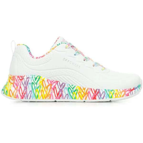Skechers Sneakers  Uno Lite Exuberat Hearts Wit