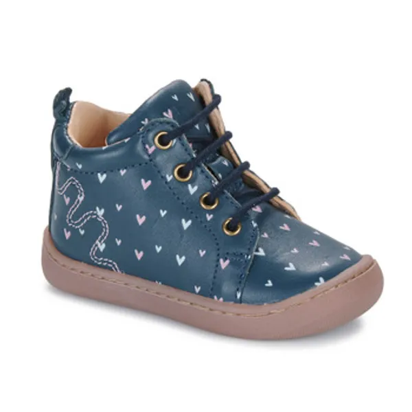 Easy Peasy Hoge Sneakers  MY DEBOO LACET+ Blauw