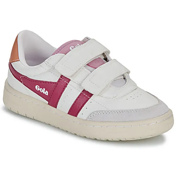 Gola Lage Sneakers  Falcon Strap Wit
