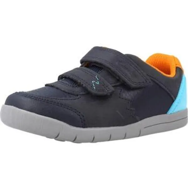 Clarks Sneakers  Zapatillas Niño Modèle Rex Quest T Blauw
