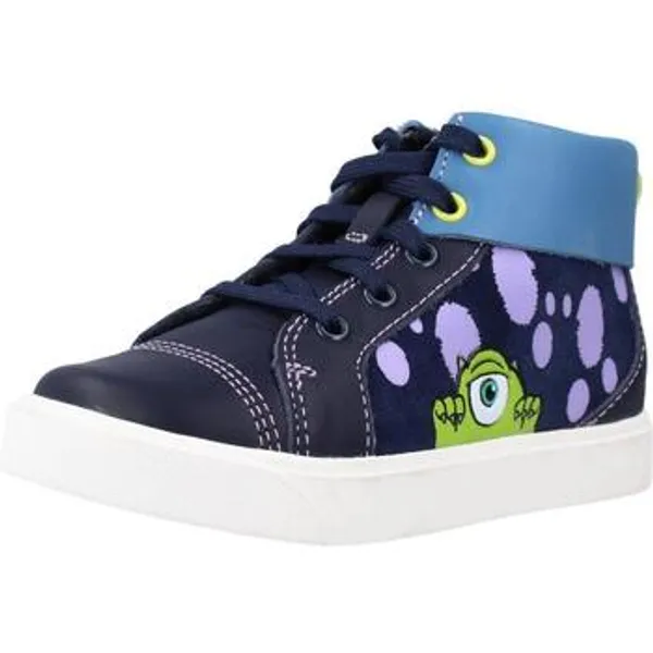 Clarks Sneakers  Zapatillas Niña Modèle City Scare T Blauw