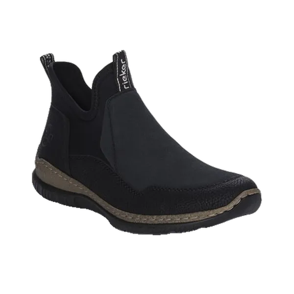 Rieker Lage Sneakers Zwart, vergelijk prijzen bij 1 winkel