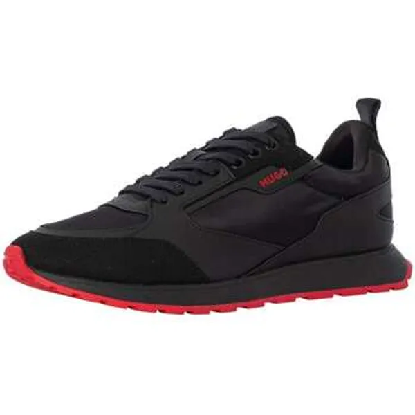 HUGO Lage Sneakers  Icelin hardloopschoenen Zwart
