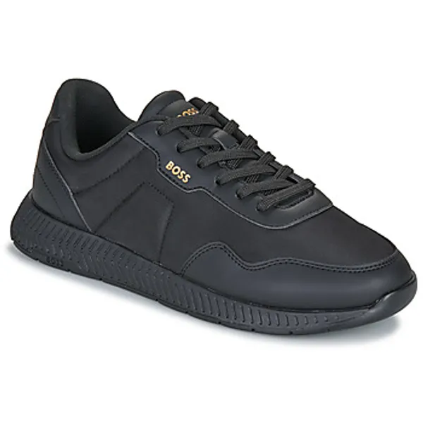Boss Lage Sneakers  Titanium Runn nypuN Zwart