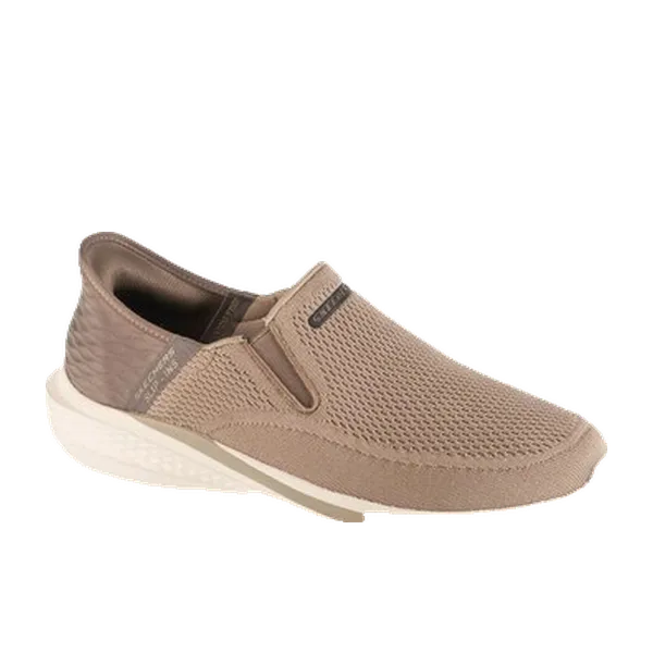 Skechers Slip Ins: Slade Deacon Beige, vergelijk prijzen bij 1 winkel