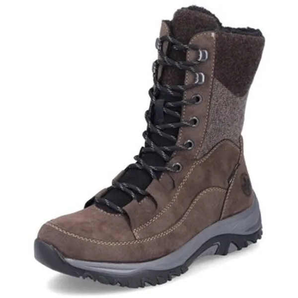 Rieker Hoge Sneakers  M964026 Bruin