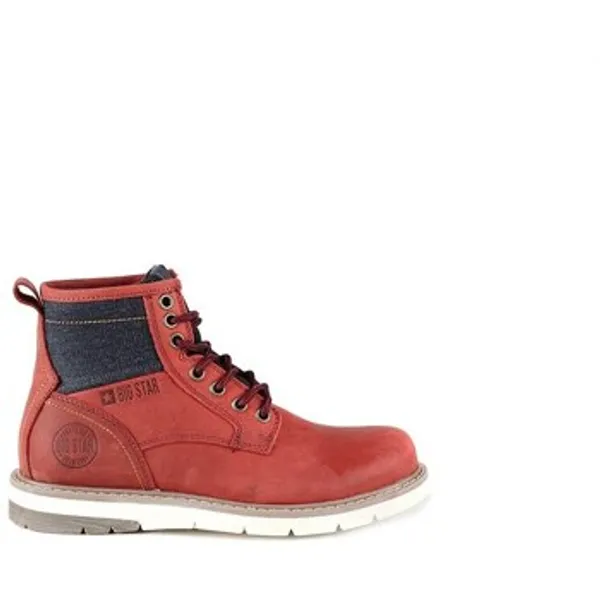 Big Star Hoge Sneakers  Burgundy Rood