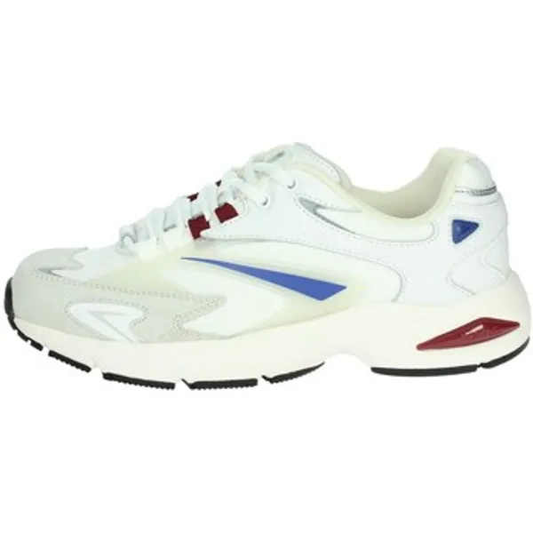 D.A.T.E. Hoge Sneakers  M401-SN-ET-WH Wit