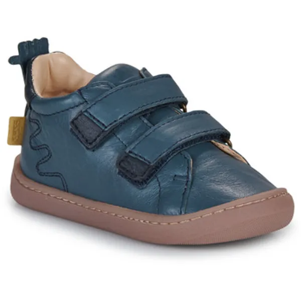 Easy Peasy Hoge Sneakers  MY DODU VELCRO Blauw