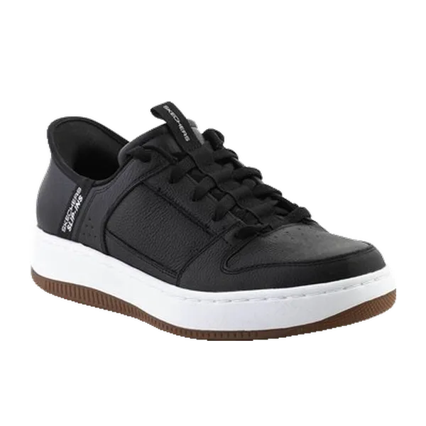 Skechers Slipins Sport Court 92 Distown Zwart, vergelijk prijzen bij 1 winkel