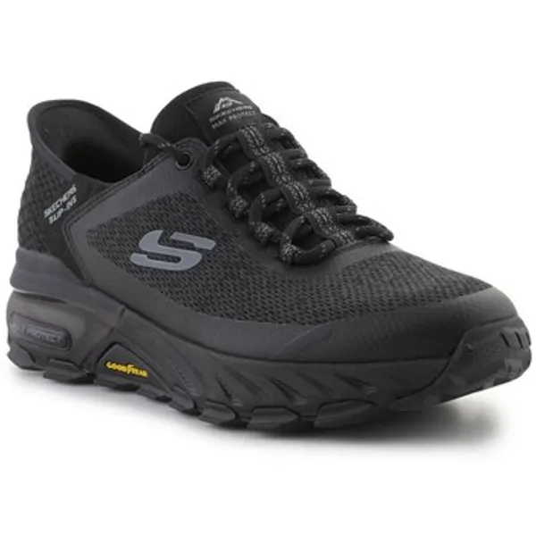 Skechers Lage Sneakers  Max Protect Assembly Zwart