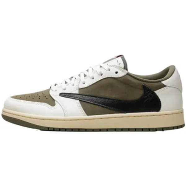 Nike Lage Sneakers  1 Retro Low OG SP Travis Scott Medium Groen