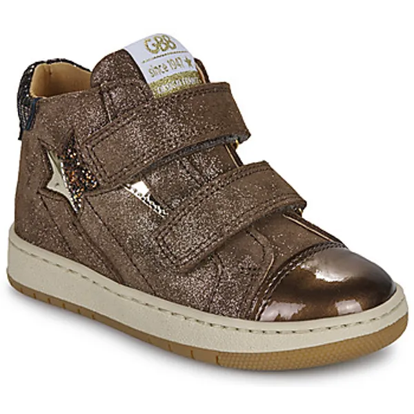 GBB Hoge Sneakers  PRATIQUE Bruin