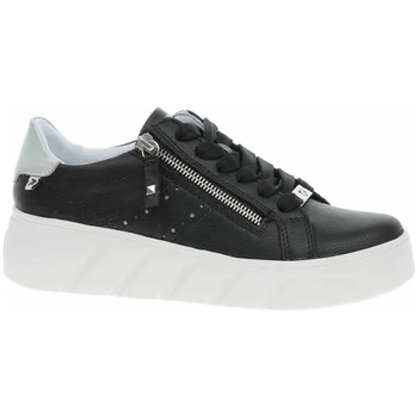 Rieker Lage Sneakers  W260500 Zwart — vergelijk prijzen bij 1 winkel