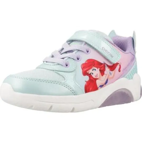 Geox Lage Sneakers  Zapatillas Niña Modèle J Fadinlight Girl Groen