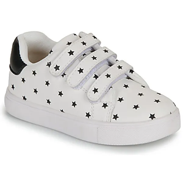 Bonton Lage Sneakers  BASIL SCRATCH Wit — vergelijk prijzen bij 1 winkel