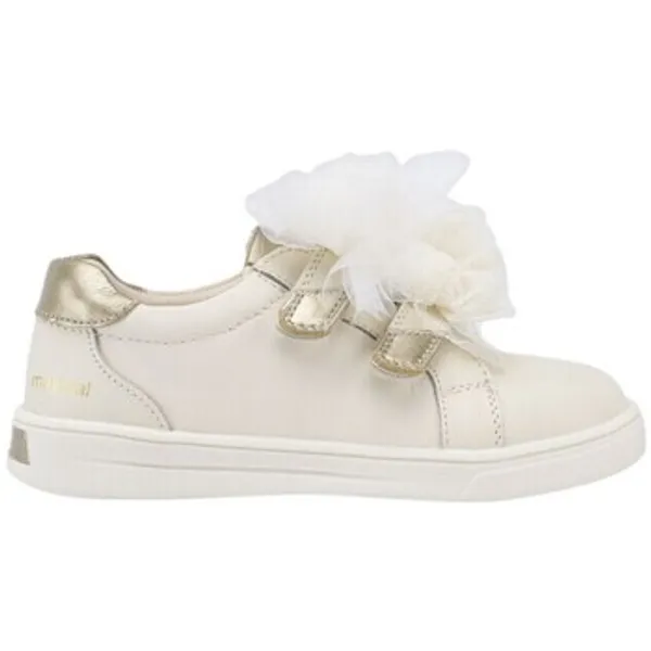 Mayoral Sneakers  43618 DEPORTIVA LAZOS Crudo Wit
