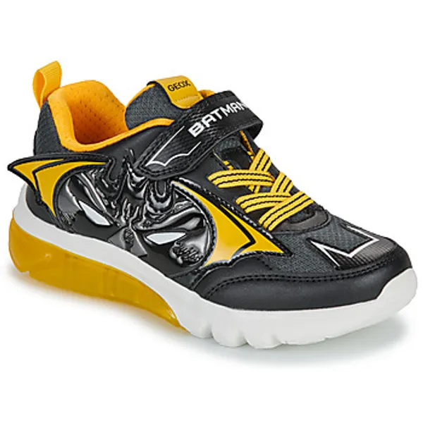 Geox Lage Sneakers  J CIBERDRON BOY BATMAN Zwart