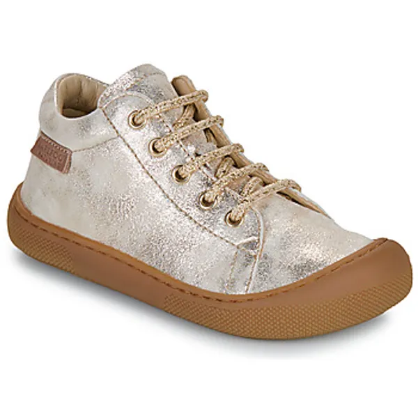naturino Hoge Sneakers  BAREFOOT AMUR ZIP Goud