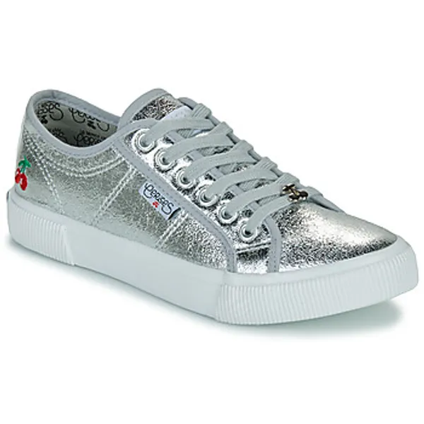 Le Temps des Cerises Lage Sneakers  LTC ENJOY Zilver