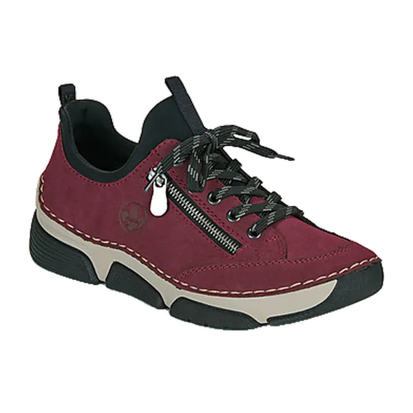 Rieker Lage Sneakers Rood, vergelijk prijzen bij 1 winkel